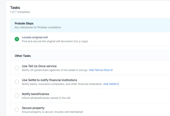 Task List with AI